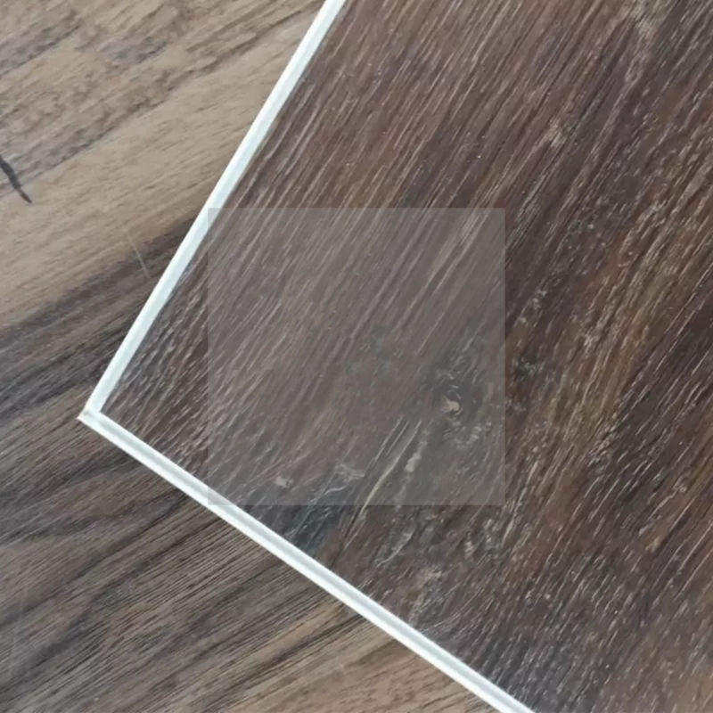 Plancher en bois favorable à l'environnement de Spc de grain enclenchant le plancher de 4,5 millimètres Spc