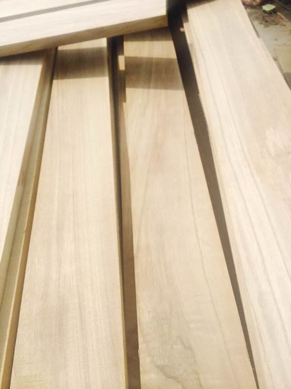 Le bois solide d'intérieur lambrisse le Paulownia naturel 100-2500mm de décoration de couleur de bouleau