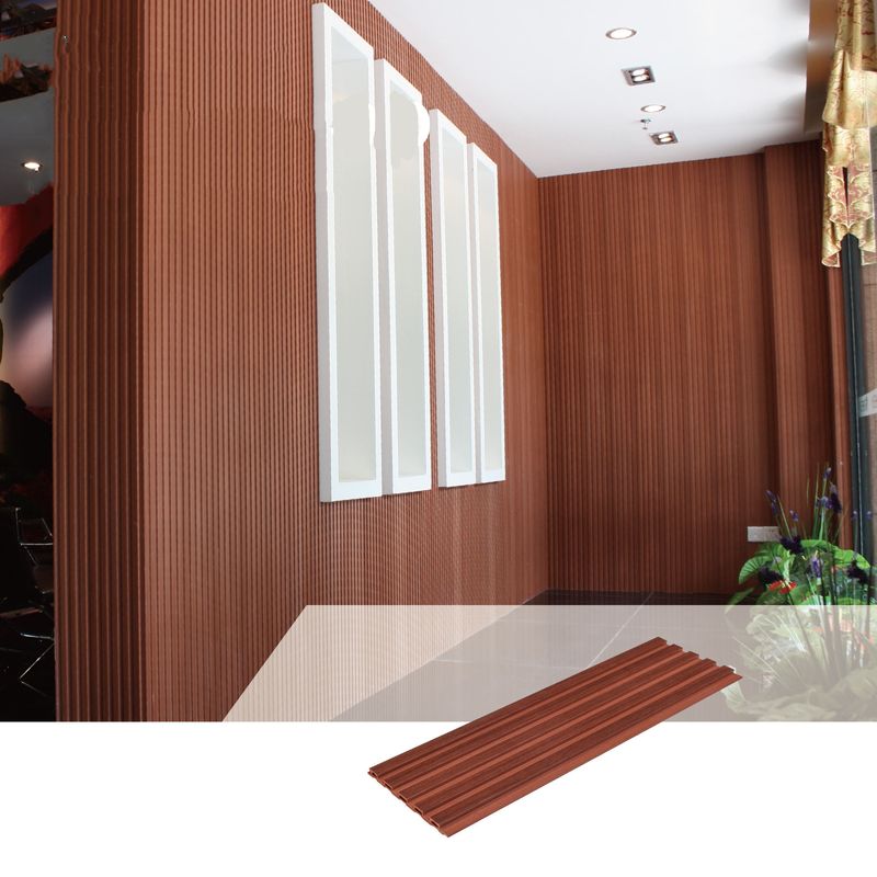 Panneau de mur intérieur décoratif du salon WPC 159*10mm imperméabilisant