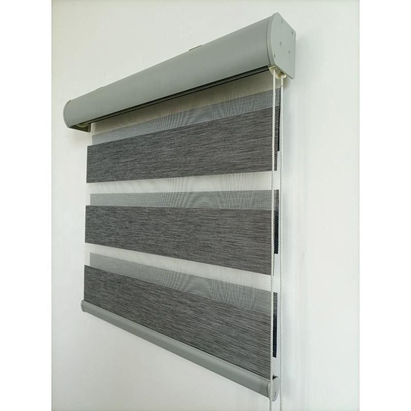 Le rideau sans fil en preuve UV aveugle jour et nuit le poids léger d'abat-jour de fenêtre