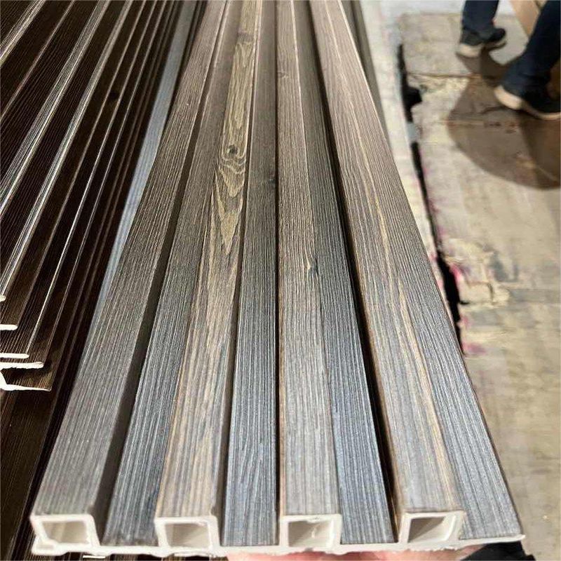 Panneaux muraux en WPC colorés Décorations murales Intérieur Installation facile revêtement murale anti-rayures en WPC