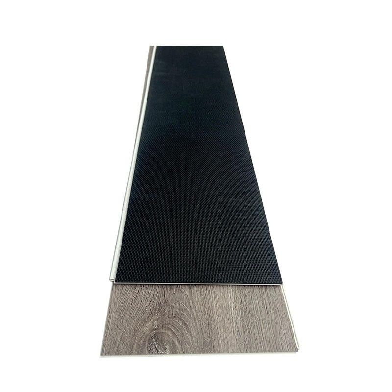 Plancher en bois imperméable à l'eau 4 mm 5 mm 6 mm Interverrouillage Cliquez sur verrouillage Vinyle de pierre plastique composite SPC IXPE Pour l'intérieur