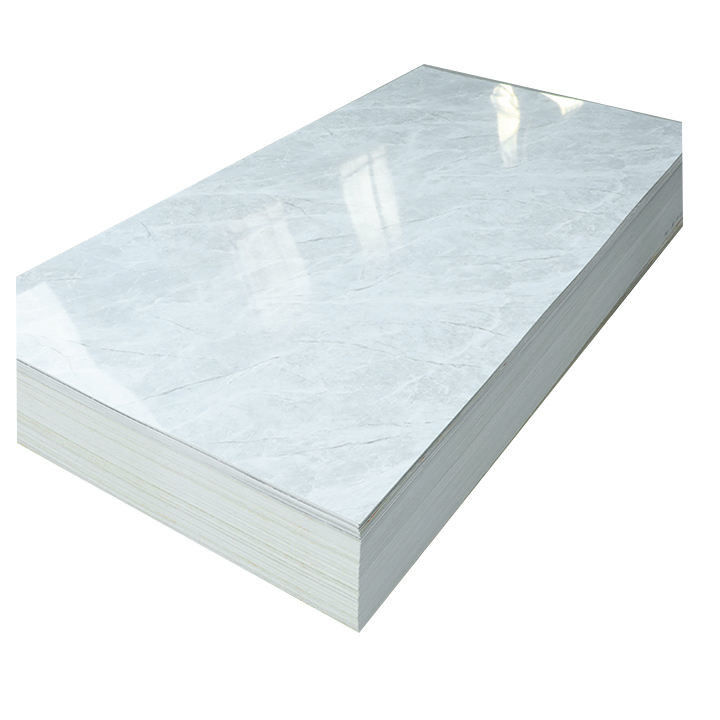Facile d'installation Marble Look SPC Luxe plastique résistant à l'usure Paroi et plancher Carreaux intérieurs Nouveau produit en Chine
