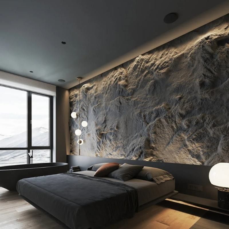 Prix d'usine pierre de culture artificielle PU mousse de pierre pour la décoration murale PU panneau mural 3D