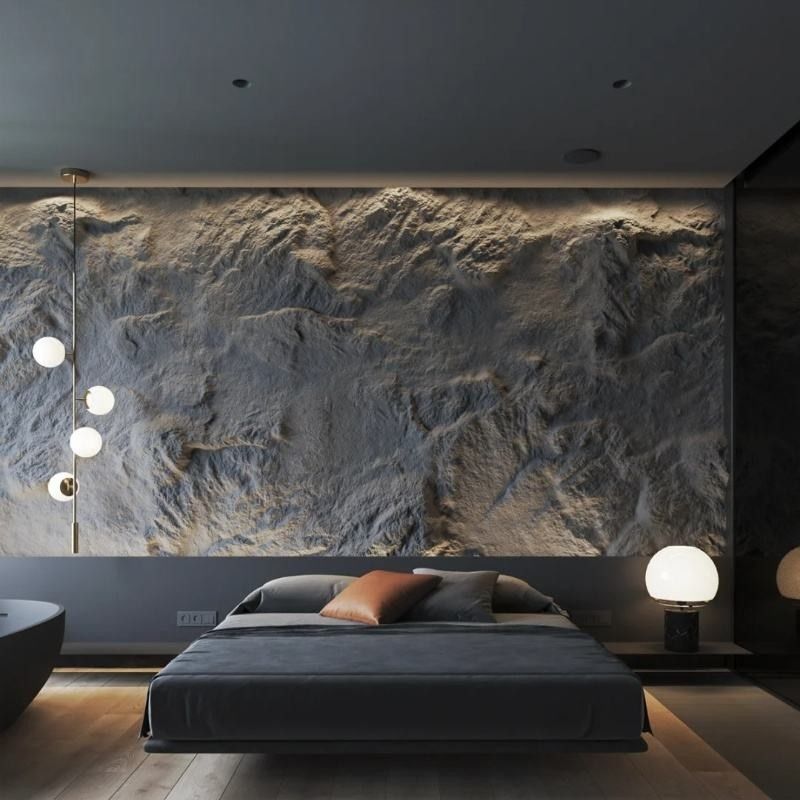 Prix d'usine pierre de culture artificielle PU mousse de pierre pour la décoration murale PU panneau mural 3D