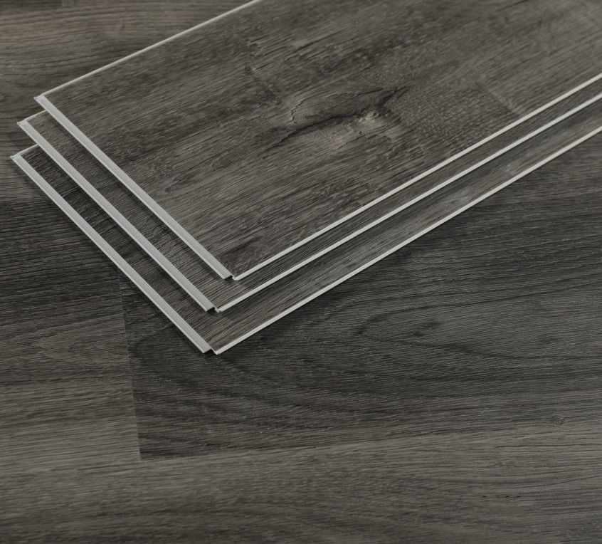 EIR OAK Texture Décoration intérieure 5 mm 6 mm SPC Cliquez sur verrouillage planche de vinyle