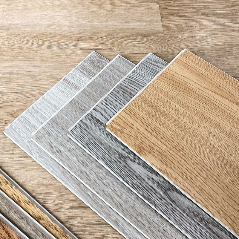 Matériau résistant au feu carreaux de bois de sol cliquez sur PVC vinyle plancher de sol en spc pour intérieur