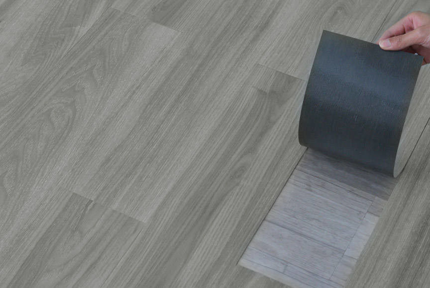 1.5 mm épaisseur Peel And Stick LVT plancher PVC plancher Vinyl plancher