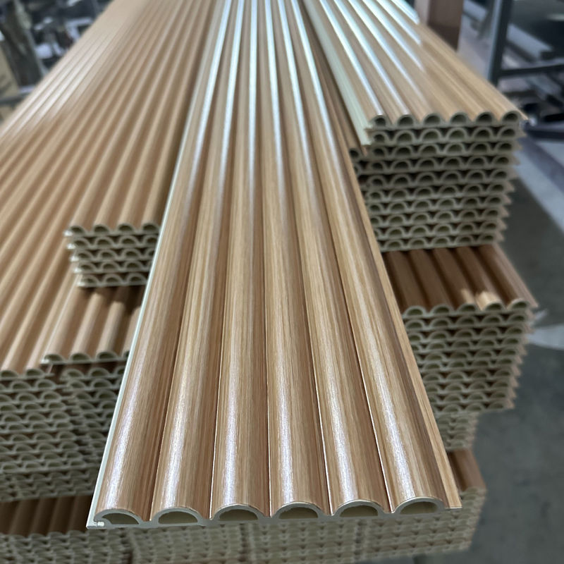 SONSILL UTO Grain de bois Pvc décoratif intérieur Wpc panneau mural flotté revêtement décoration intérieure