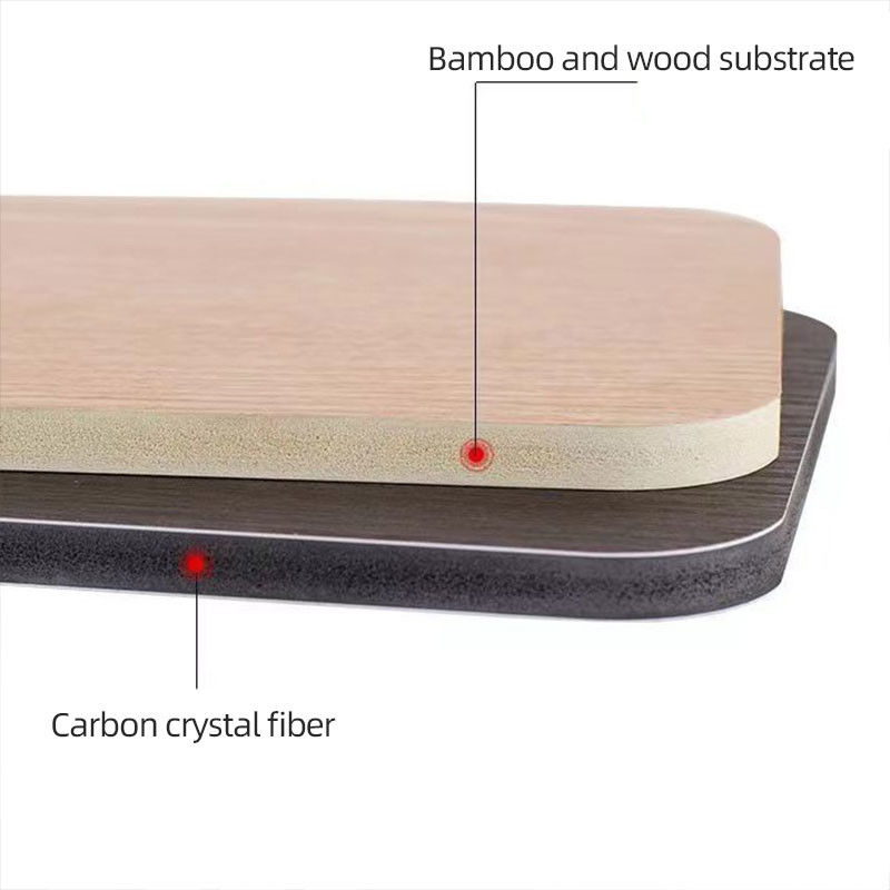 Panneau mural en bois de faisceau de bois de bambou à motifs floraux en WPC