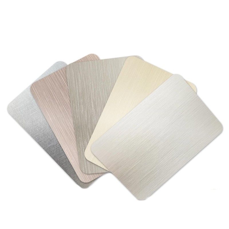 Bambous Charbon de bois Faisceau mural métallique Plaque décorative Bambous PET Plaque métallique