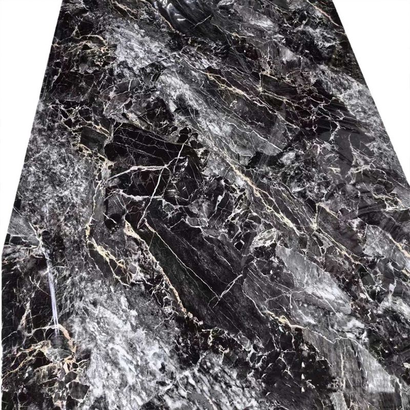 Panneau murale en feuille de marbre UV PVC léger d'épaisseur de 3 mm ou 4 mm 3d
