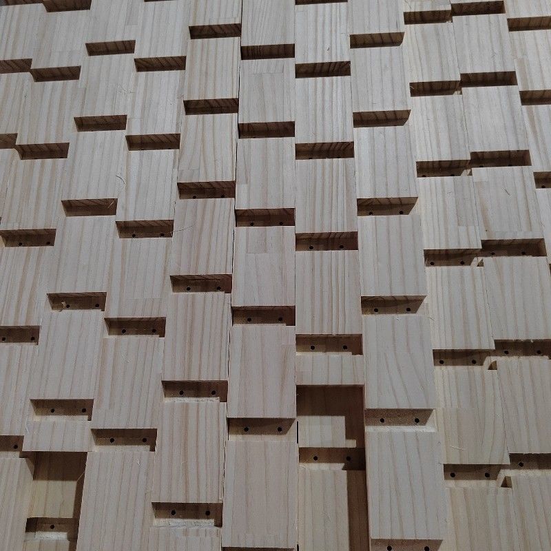 Château de bois de conception moderne Réservoir extérieur Rustique imperméable à l'eau Maison de jardin en bois de pin