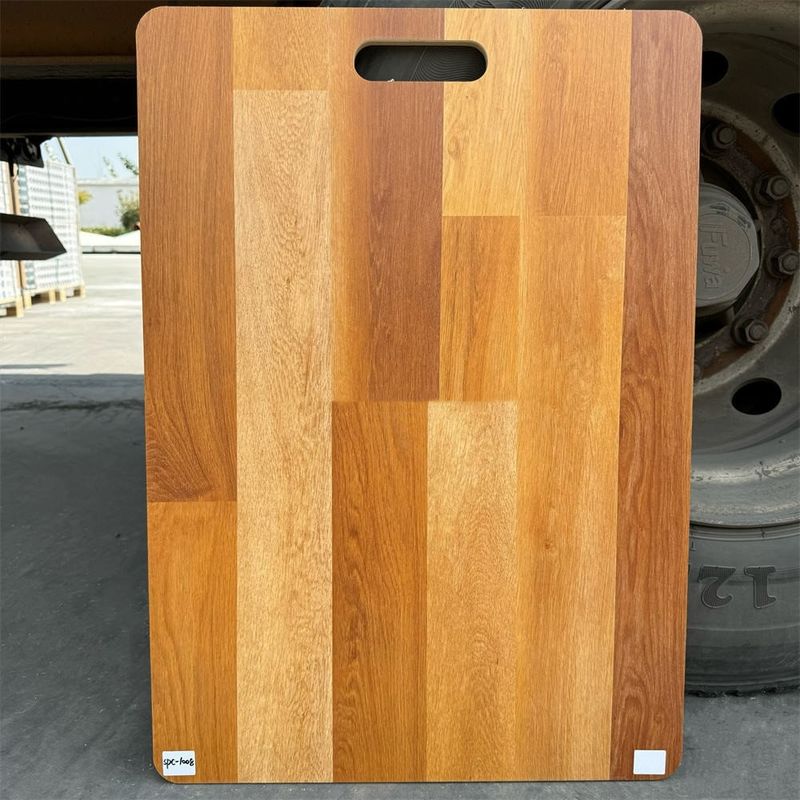 Étanche à l'eau 4mm 5mm 6mm bois grain planche vinyle cliquez verrouilleur PVC plastique SPC plancher pour l' intérieur