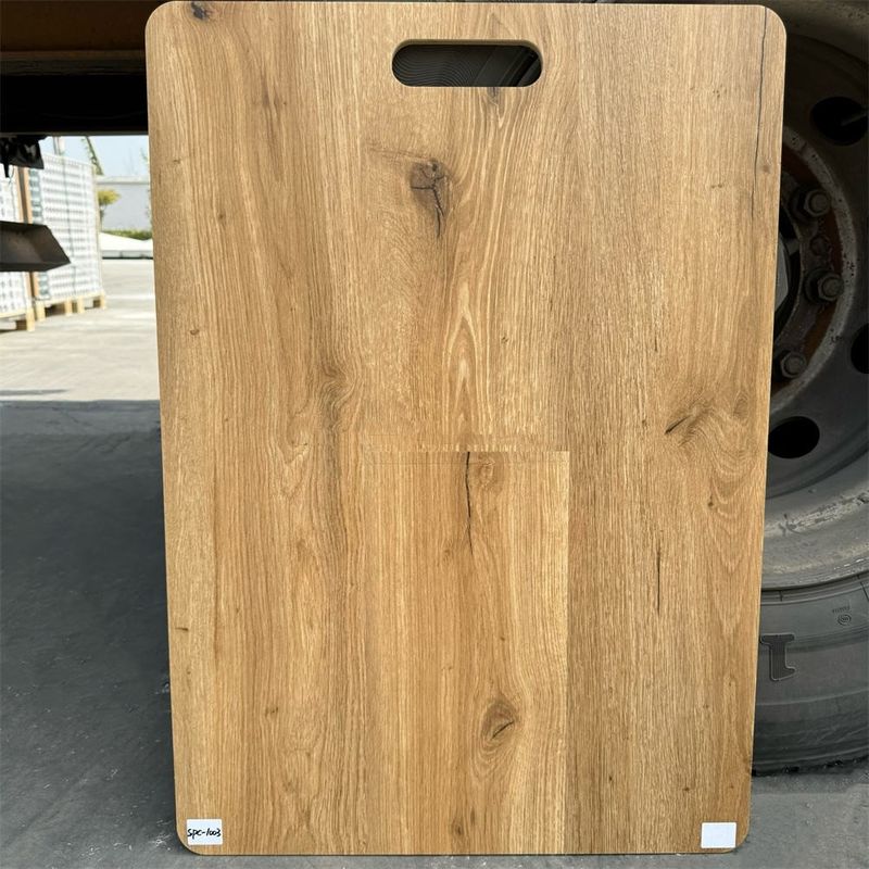Étanche à l'eau 4mm 5mm 6mm bois grain planche vinyle cliquez verrouilleur PVC plastique SPC plancher pour l' intérieur