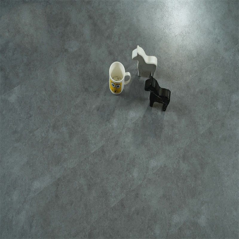 4mm Piso Sps plancher de tuiles en PVC Interlock Cliquez sur Lvt Spc plastique bois de grain Vinyl plancher intérieur