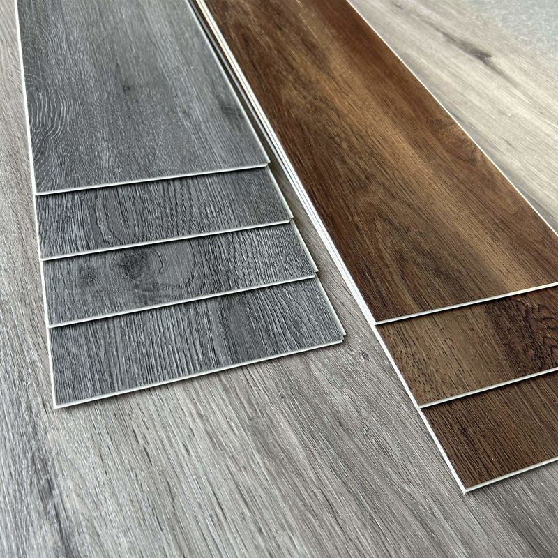 Spc anti rayures Piso Flotante Spc plancher Vietnam plancher en vinyle Spc Cliquez avec Eva caoutchouc