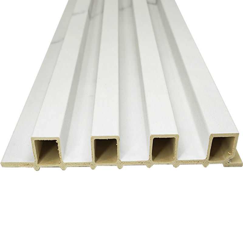 Panneaux muraux en Wpc pour murs ou plafonds et panneaux de revêtement en PVC pour téléviseurs intérieurs