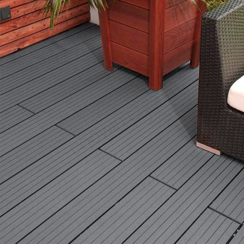 Plancher extérieur Decking en WPC pour la décoration extérieure Decking jardin Decking balcon Decking
