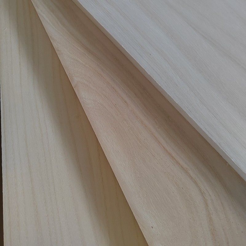 Paulownia bois massif bord collé pour les meubles teneur en humidité 8%-12% Design durable et robuste