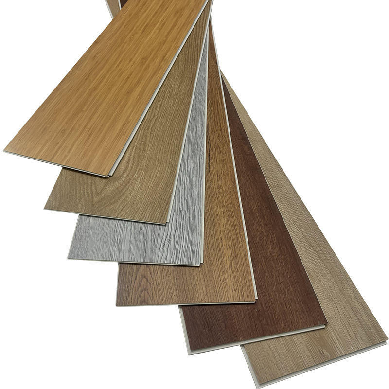 Revêtement de sol en vinyle de luxe résistant à l'usure en gros LVT LVP SPC WPC Click 5mm, sol SPC à noyau rigide étanche