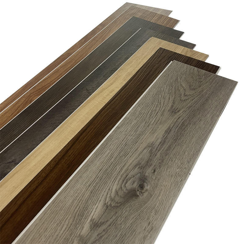 Revêtement de sol en vinyle de luxe résistant à l'usure en gros LVT LVP SPC WPC Click 5mm, sol SPC à noyau rigide étanche