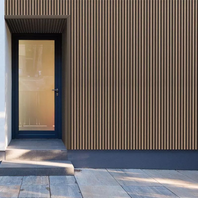 Revêtement mural WPC extérieur de haute qualité, composite extérieur, panneaux de revêtement mural WPC extérieur