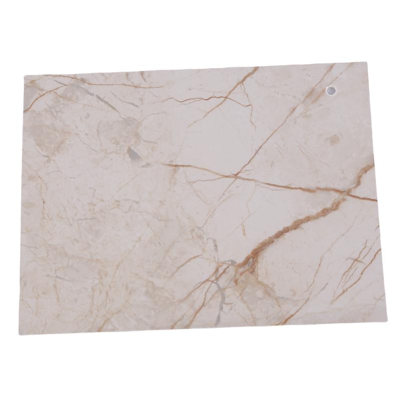 4x8 pieds PVC UV feuille de marbre PVC UV panneau mural de marbre panneau alternatif de remplacement de marbre 3 mm PVC UV feuille