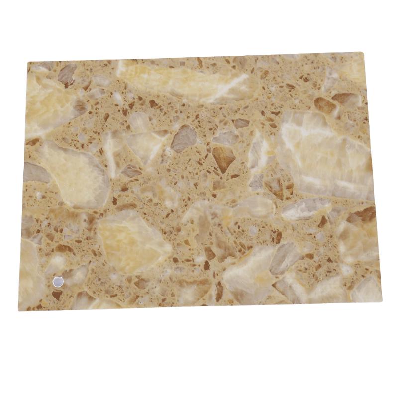 4x8 pieds PVC UV feuille de marbre PVC UV panneau mural de marbre panneau alternatif de remplacement de marbre 3 mm PVC UV feuille