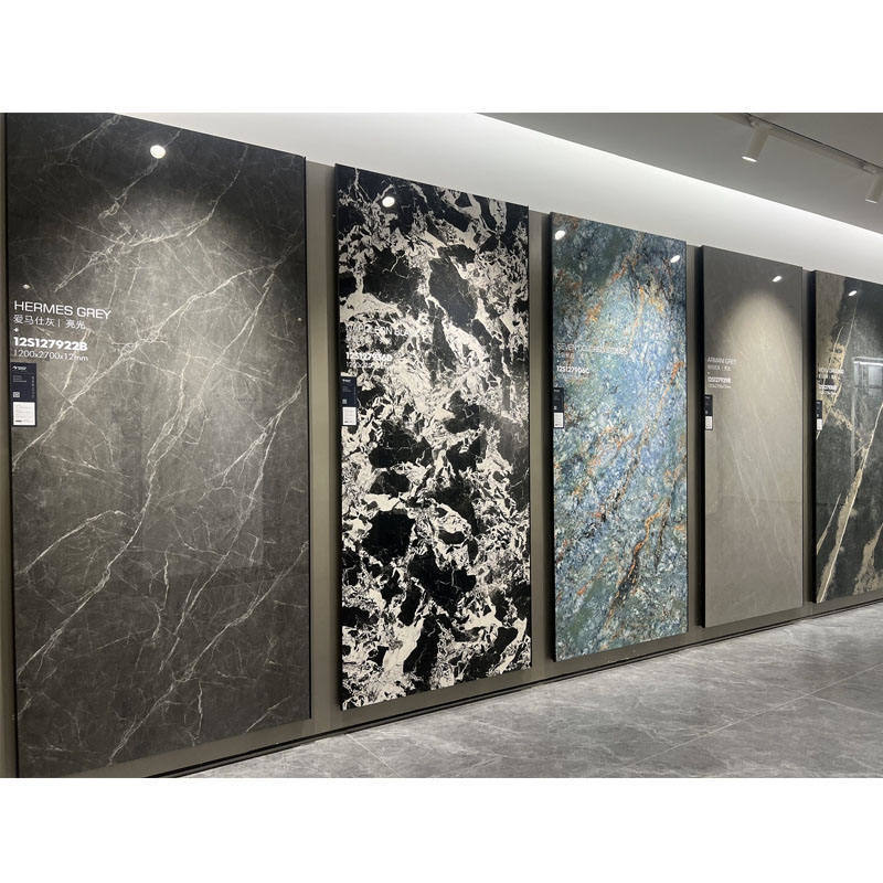 La pierre sintrée en 3200*1600 mm est parfaite pour les carreaux de sol et les panneaux muraux intérieurs