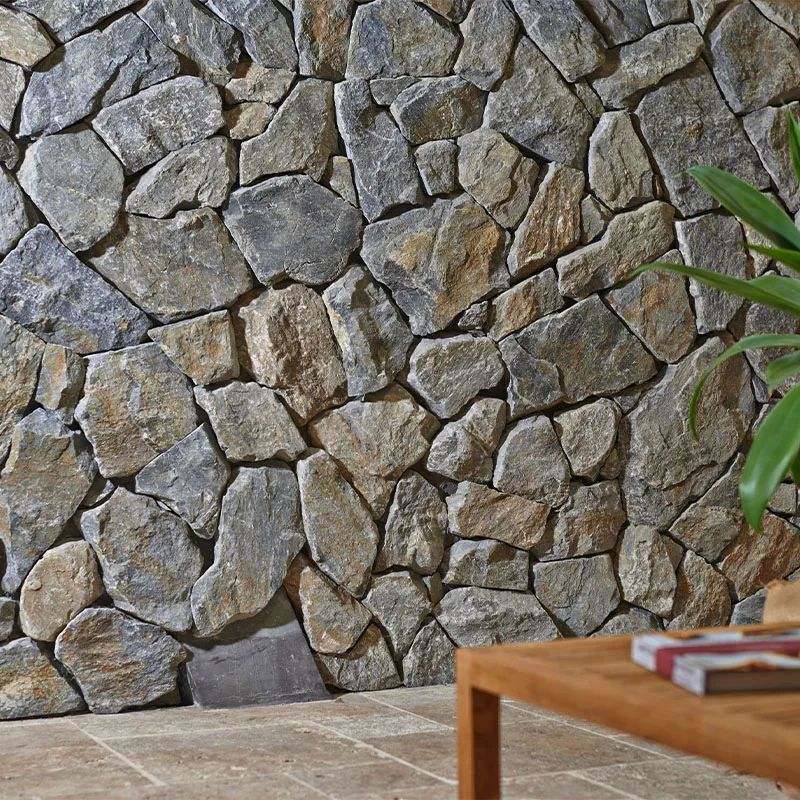 Light Weight Outdoor Exterior Decorative PU Faux Rock Polyurethane Stone Panel 3d Pu Stone Wall Panel