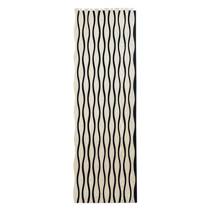 Panneau mural acoustique en 3D écologique moderne en forme spéciale, absorbant le son pour une installation facile, étanche au bruit