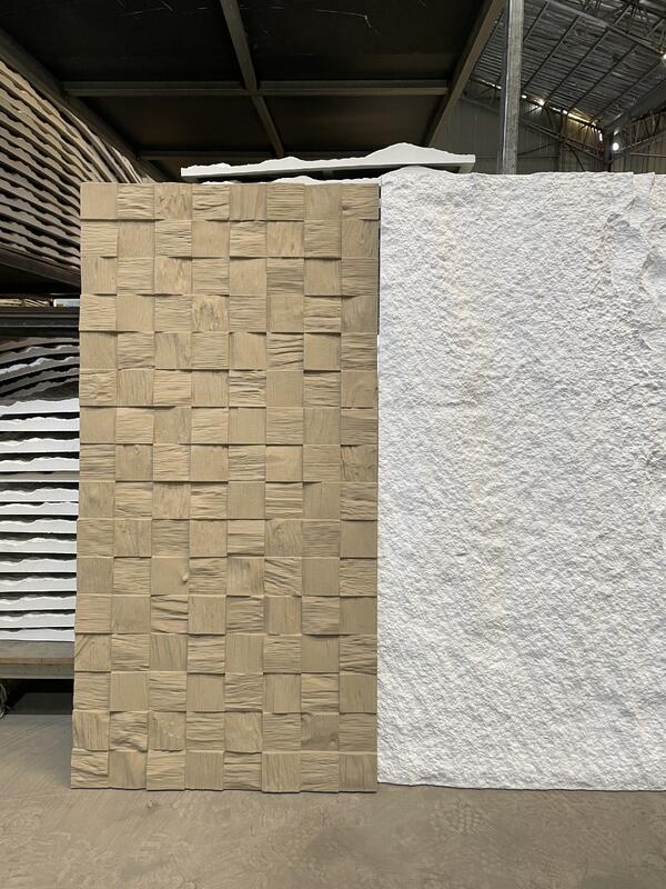 Solutions innovantes de décoration murale ignifuge PU imperméable à l'eau Panneau mural en pierre artificielle pour revêtement mural intérieur et extérieur