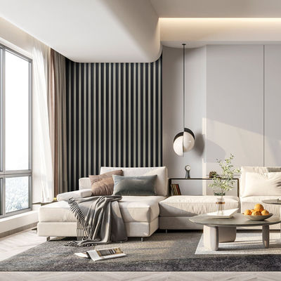 Panneau de mur intérieur de l'appartement écologique WPC sans anti mite de formaldéhyde