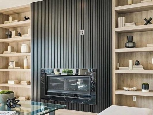 le film intérieur de panneau de mur de 219*26mm WPC a stratifié étanche à l'humidité