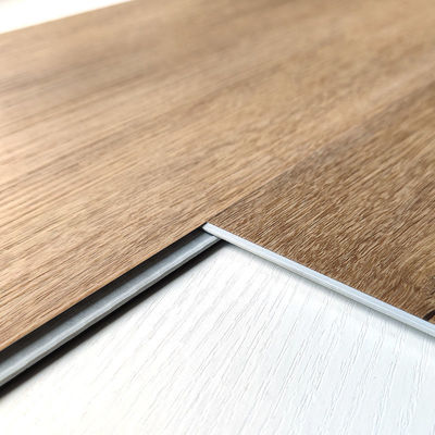 4mm/5mm/6mm Cliquez sur le verrou rigide plancher en spc carreaux en plastique imperméables planche de vinyle