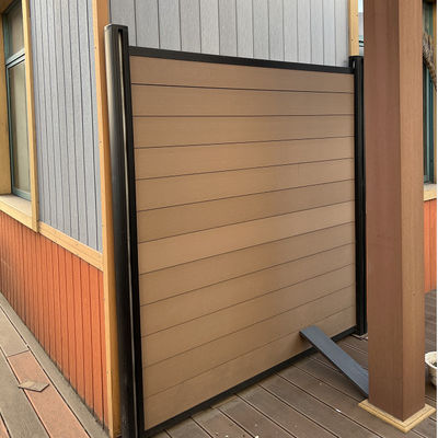 Chambres privées extérieures Chambres extérieures à clôture WPC Chambres composites pour jardin