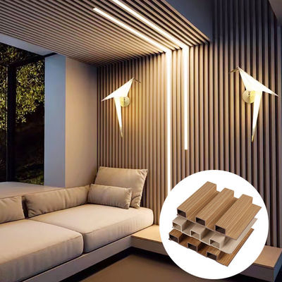 Fabrique Décoration intérieure revêtement en PVC revêtement mural panneau WPC intérieur panneau mural flotté