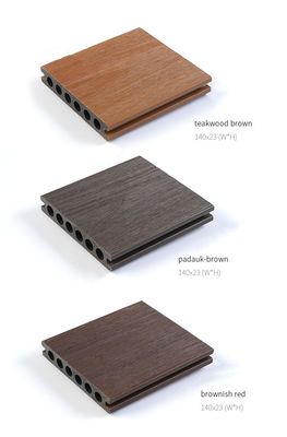 Carreaux extérieurs 3D en relief en bois plastique composite pour jardin