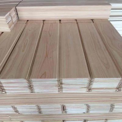 Vente directe d'usine Taille personnalisée Panneaux muraux en bois Paulownia
