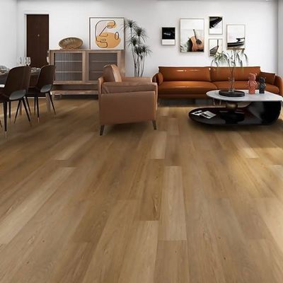 Plancher en vinyle en PVC rigide commercial plancher en spc plancher en vinyle de luxe