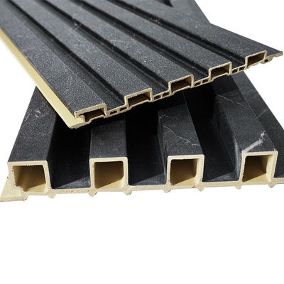 Panneaux muraux en Wpc pour murs ou plafonds et panneaux de revêtement en PVC pour téléviseurs intérieurs