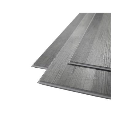 Plancher en vinyle SPC de style moderne Bon design Plastic 4,5 mm 5,5 mm 6,5 mm Utilisation intérieure PVC antidérapant à texture claire