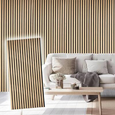 Panneaux acoustiques Panneaux muraux Panneaux en PET MDF Décorations murales acoustiques pour meubles Panneaux muraux en bois acoustique design moderne