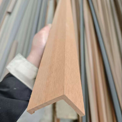 Prix d'usine WPC accessoires extérieurs Corner Line Corner Couvrant les bandes d'angle pour le revêtement extérieur et le panneau mural