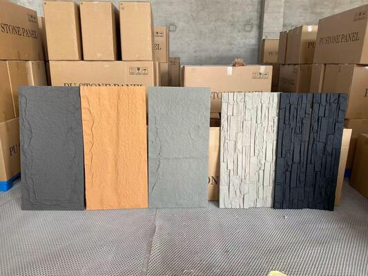 qualité Vente à chaud Panneau mural en pierre PU pierre artificielle légère pour la décoration extérieure intérieure usine