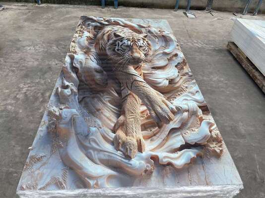 UV 5D Printing Style PVC Wall Panel E0 Grade Waterproof Fireproof Interior Decor Marble Board Factory Direct