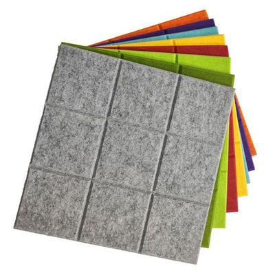 Pre-Adhesive Acoustic Wall Panels Ideal for Apartments, Dorms & Home Theaters