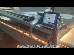 Vidéo de production de panneaux au charbon de bois