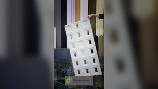 Panneaux muraux légers en pierre PU, décor facile
